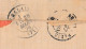 Lettre De RENNES Du 27 Mars 1878 Via CALAIS Type Sage 25c - 1898-1900 Sage (Type III)