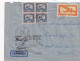 LETTRE. 27 2 50. 20° ANNIVERSAIRE 1° LIAISON AIR FRANCE. PHAN-RANG. VIETNAM. POUR ST MAUR DES FOSSES - Lettres & Documents