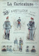 La Caricature 1882 N°134 Le 39ème D'Artillerie De Calonier Servant Foubert Draner Saro Trock - Revues Anciennes - Avant 1900