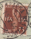 1830 - R.S.I. - Atti Giudiziari Del 1944 Da Parma A Coltaro - Resa Al Mittente - Con Collia Lire 1 + C. 75 + C. 10 Bruno - Marcofilía