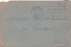 1940--lettre F.M De NIMES-30 Pour LE BRUSQUET -04, Cachet" LE VIN DE FRANCE NOURRIT, GUERIT, REJOUIT " - 1921-1960: Moderne