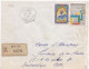 36827# ALGERIE LETTRE RECOMMANDE Obl OUM TOUB CONSTANTINE 1967 Pour METZ MOSELLE - Argelia (1962-...)