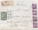 36828# ALGERIE LETTRE RECOMMANDE Obl ZERAIA CONSTANTINE 1968 Pour METZ MOSELLE - Argelia (1962-...)