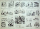 La Caricature 1882 N°137 Voyage D'un Reporter Dans L'Amérique Du Sud Clérice Loys Tinant - Magazines - Before 1900