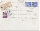 36834# ALGERIE LETTRE RECOMMANDE Obl ZERAIA CONSTANTINE 1967 MILA Pour METZ MOSELLE - Algerije (1962-...)