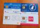 LOT 4 CARTES GSM SIM ITINERIS FRANCE TELECOM SFR T.B.E !!! - Andere & Zonder Classificatie