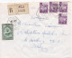 36842# ALGERIE LETTRE RECOMMANDE Obl ZERAIA CONSTANTINE 1968 MILA Pour METZ MOSELLE - Argelia (1962-...)