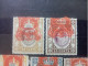 HONG KONG. 1902 - 1911. Edouard VII . Lot De 5 Timbres FISCAUX . - Used Stamps