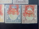 HONG KONG. 1902 - 1911. Edouard VII . Lot De 5 Timbres FISCAUX . - Used Stamps