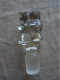 Delcampe - Ancien - Flacon Verseur En Cristal Made In Tchécoslovaquie - Glas & Kristal