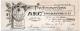 Facture Publicitaire  1920 Photogravure " ARC "  Engraving Co-Ld   110, Rue Réaumur Paris Londres  " - Stamperia & Cartoleria
