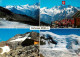 13789843 Hohsaas 3100m Saas-Fee VS Panorama Bergstation Terrasse Mit Lagginhorn  - Autres & Non Classés