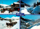 13789058 Davos Dischma GR Restaurant Teufi Schlittenfahrt Dischmatal Panorama Da - Autres & Non Classés