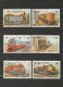 Cambodge Kampuchea Lot 27 Timbres Les Transports - Montgolfières - Trains - Bateaux - Avions, Diligences - Espace - Kampuchea