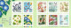 JAPAN, 2014, Booklet 78/79, 10x52, 10x82, Lily, Goldfish, Autumnflowers, Rabbiy, Strawberries, Cranes, Writing Day 2014 - Otros & Sin Clasificación