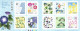 JAPAN, 2014, Booklet 78/79, 10x52, 10x82, Lily, Goldfish, Autumnflowers, Rabbiy, Strawberries, Cranes, Writing Day 2014 - Other & Unclassified