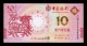 Macao Macau 10 Patacas BDC Commemorative Goat 2015 Pick 118 Sc Unc - Macao