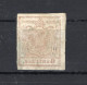 DECALCO Varietà 1850 AUSTRIA IMPERO N.4 USATO - Used Stamps