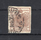 DECALCO Varietà 1850 AUSTRIA IMPERO N.4 USATO - Used Stamps