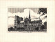 Notre Dame De Paris Cathedral Stuning Engraved Etching E Savoyat Ideal To Trame Small Format Postcard Like - Storia