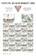 Denmark, Local Christmas Seals - Y's Men's Club Stevns.  2 Full Sheets 2001 And 2002.  MNH(**)  - Not Folded. - Otros & Sin Clasificación