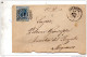 1876  LETTERA  CON ANNULLO SULMONA - Storia Postale