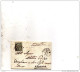 1869  LETTERA  CON ANNULLO VERONA - Storia Postale