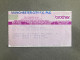 Manchester City V Nottingham Forest 1992-93 Match Ticket - Eintrittskarten