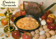 Recettes De Cuisine - Omelette Normande - Gastronomie - Carte Dentelée - CPM - Voir Scans Recto-Verso - Ricette Di Cucina