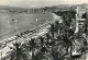 06 - Cannes - La Plage - La Promenade De La Croisette Et Le Suquet - Mention Photographie Véritable - Carte Dentelée - C - Cannes