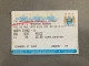 Manchester City V Tranmere Rovers 1997-98 Match Ticket - Eintrittskarten