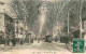 06 - Nice - Avenue De La Gare - Animée - Tramway - Oblitération Ronde De 1912 - CPA - Voir Scans Recto-Verso - Pubs, Hotels And Restaurants