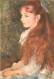 Art - Peinture - Pierre-Auguste Renoir - The Girl With The Red Hair (détail) - Portrait Of Mlle. Irène Cahen D'Anvers -  - Paintings