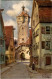 Rothenburg O. T. - Künstlerkarte Tony Binder - Rothenburg O. D. Tauber