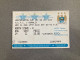 Manchester City V Burnley 1999-00 Match Ticket - Tickets & Toegangskaarten