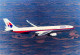 Airbus A330 In Malaysia Airlines Colours - 180 X 130 Mm. - Photo Presse Originale - Aviation