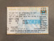 Manchester City V Coventry City 2000-01 Match Ticket - Match Tickets