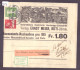 BANDE DE JOURNAL A ENTETE - ENTIER POSTAL - ETIQUETTE IMPAYE - ILLUSTRIERTE GARTENBAU ZEITSCHRIFT RÜTI ZÜRICH - Stamped Stationery