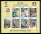 ● GUYANA 1993 1996 ֎ THE WORLD Of Disney ● VINTAGE DONALD DUCK N.° 4 E 6 ● 2 BF Di 7 Valori ● Paperino ● - Guyana (1966-...)