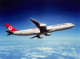 Airbus A340 In THY Turkish Airlines - 180 X 130 Mm. - Photo Presse Originale - Luftfahrt