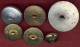 ** LOT  6  BOUTONS  VOITURES ** - Boutons