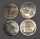 Golden Age Of Portuguese Discoveries - 3º Set 200 Escudos (4 Coins) 1991 - Portogallo