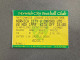 Norwich City V Oxford United 1997-98 Match Ticket - Tickets & Toegangskaarten