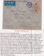 COVER. GB. ON ACTIVE SERVICE. F.P.O. N° R-12. 30 OCT 1942. LATIFIA LEBANON? - Militaria