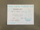 Notts County V Burnley 1999-00 Match Ticket - Tickets - Entradas