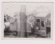 Children Pose In Amusement Park Train, Film Error, Unfocused Scene, Vintage Orig Photo 8.7x6.2cm. (56492) - Anonyme Personen