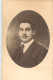 Annonymous Persons Souvenir Photo Social History Portraits & Scenes Elegant Man Moustache France - Photographie