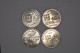 Golden Age Of Portuguese Discoveries - 4º Set 200 Escudos (4 Coins) 1993 - Portogallo