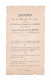 Béziers, Souvenir De La Retraite 1900 Prêchée Aux élèves De L'Immaculée Conception Par Le T.R.P. Étienne, Franciscain - Andachtsbilder