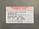 Nottingham Forest V Manchester City 1997-98 Match Ticket - Tickets & Toegangskaarten